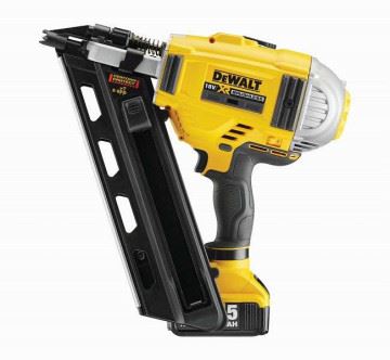 DEWALT akkus szegező 90 mm, 18 V / 5,0 Ah, DCN695P2