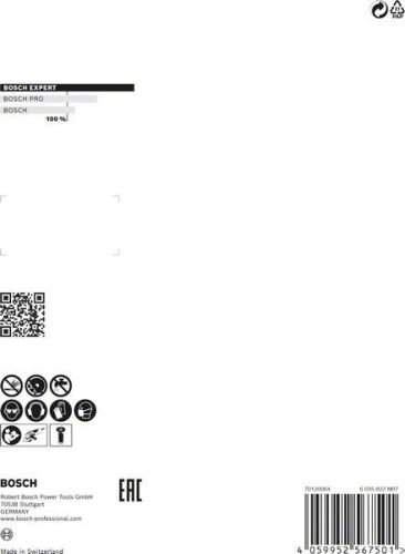 BOSCH EXPERT X-LOCK keményfém többkerék 115mm 2608901192