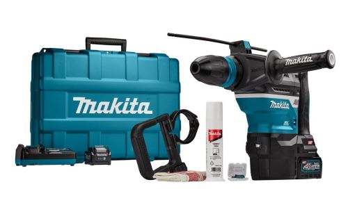 Makita Akkus kalapács SDS-Max AWS Li-ion XGT 40V/4.0Ah, tok HR005GM202