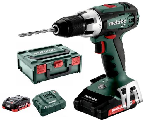 Akkus fúrócsavarozó METABO BS 18 LT Compact 2x2,0 Ah /1-13mm/ 602102530