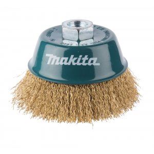 MAKITA sárgaréz drótkefe, hullámos drót 0,3 mm, 100 mm D-39805