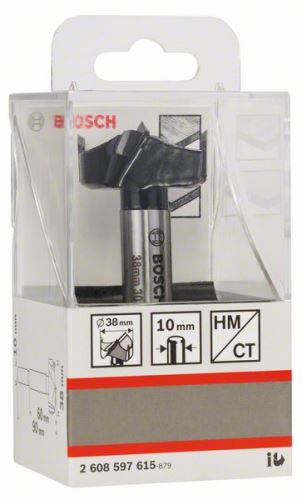 BOSCH keményfém véső elővágó hegyekkel 38 x 90 mm, d 10 mm 2608597615