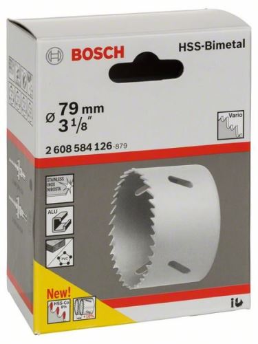 BOSCH HSS-bimetál lyukasztó szabványos adapterhez 79 mm, 3 1/8" 2608584126