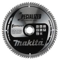 MAKITA pengefűrész fa Efficut 260x2,15x30 mm 80 fogú B-67290