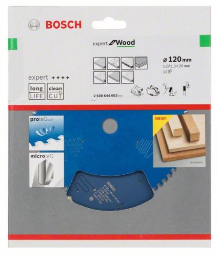 BOSCH Expert fűrészlap fához 120 x 20 x 1,8 mm, 12 2608644003