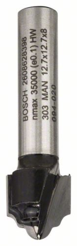 BOSCH Profilvágó H 8 mm, R1 2,4 mm, D 12,7 mm, L 12,4 mm, G 46 mm 2608628398