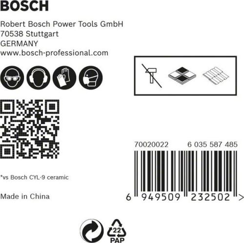 BOSCH EXPERT HEX-9 HardCeramic 5mm csomag 5db 2608900598