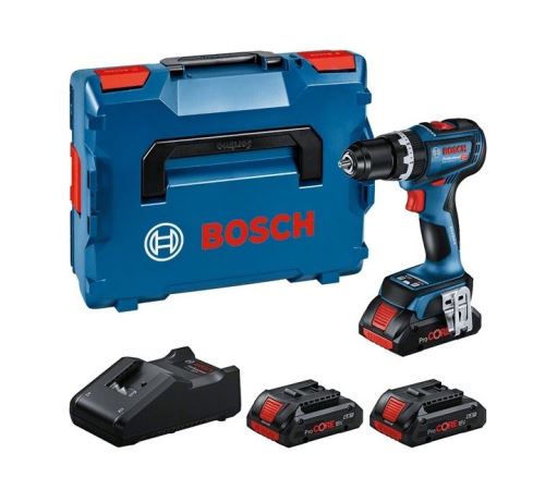 BOSCH Akkumulátoros ütvecsavarozó GSB 18V-90C (3x akkumulátor) 0615A5002W